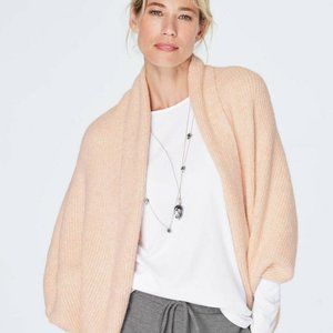 J. Jill petal pink cocoon cardigan sweater One Size